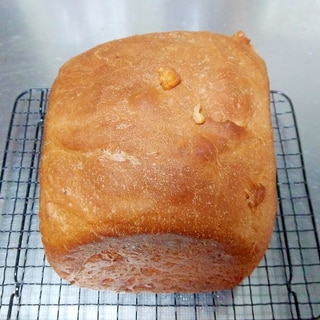 HBで作る、きな粉とクルミの食パン
